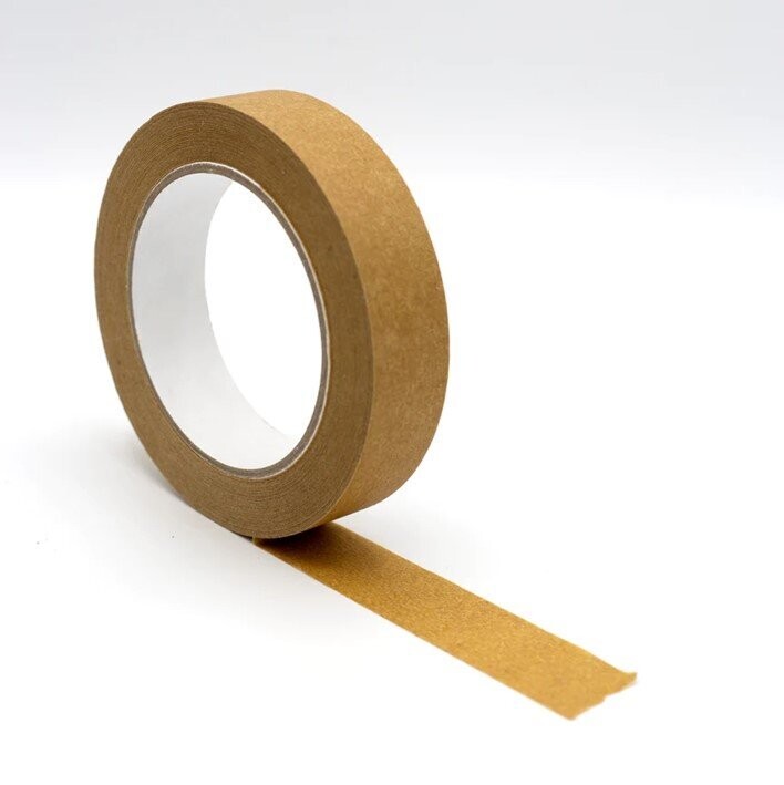 Paper Tape 50m  Brown (25 mm wide)