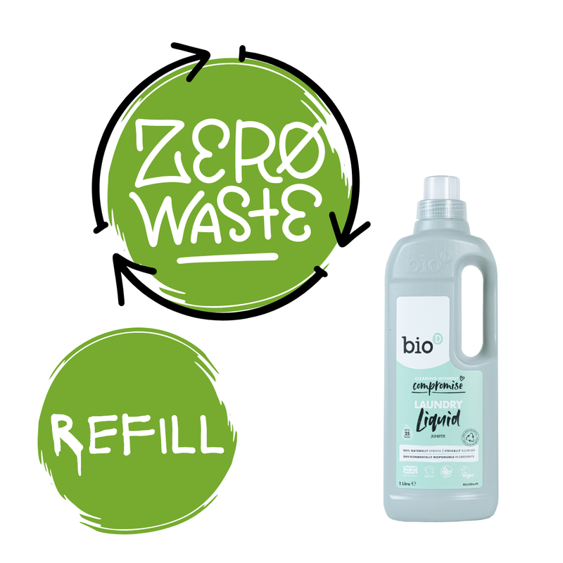 Bio-D Juniper Laundry Liquid 1L REFILL (44p per 100ml)