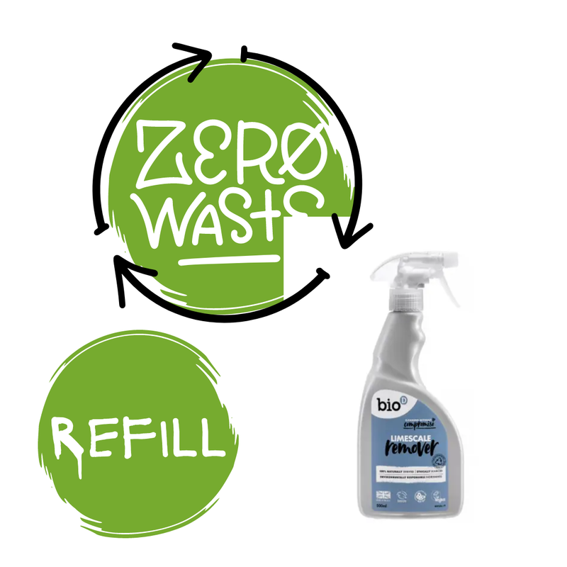 Bio-D Limescale Remover REFILL
(54p per 100ml)