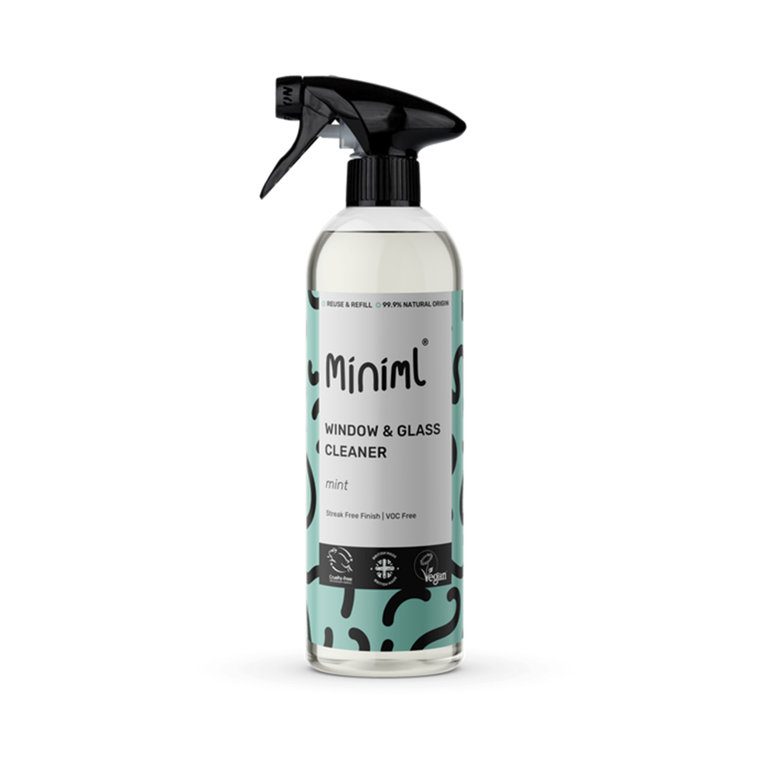 Miniml Window & Glass Cleaner - Mint  750 ml