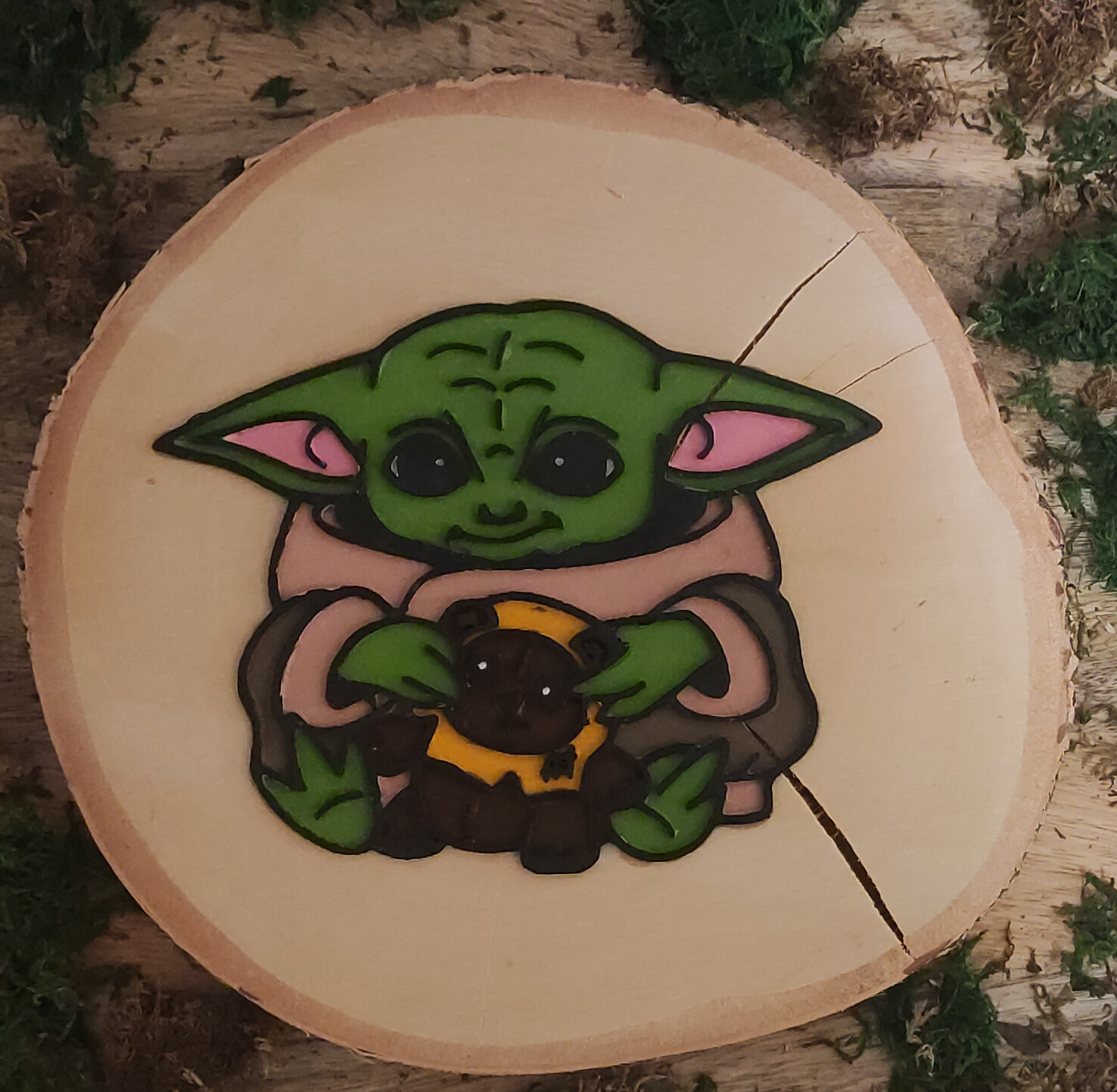 Star Wars Bebe Yoda Et Ewok Star Wars Bebe Yoda Et Ewok