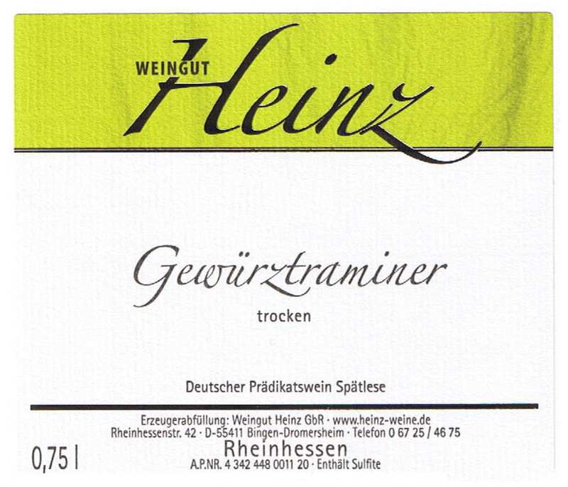 2025 Gewürztraminer Spätlese trocken