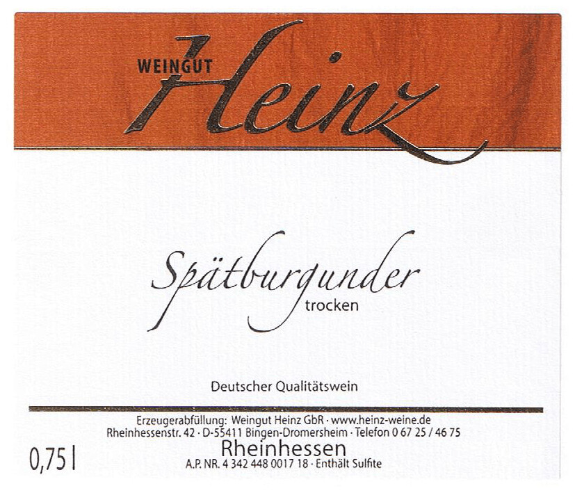 2022 Spätburgunder trocken