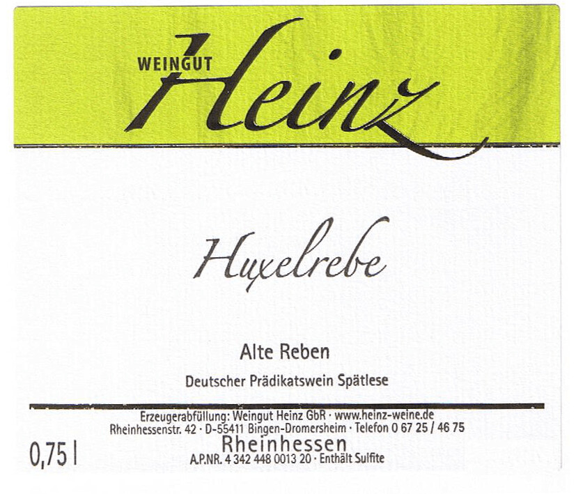 2024 Huxelrebe Spätlese