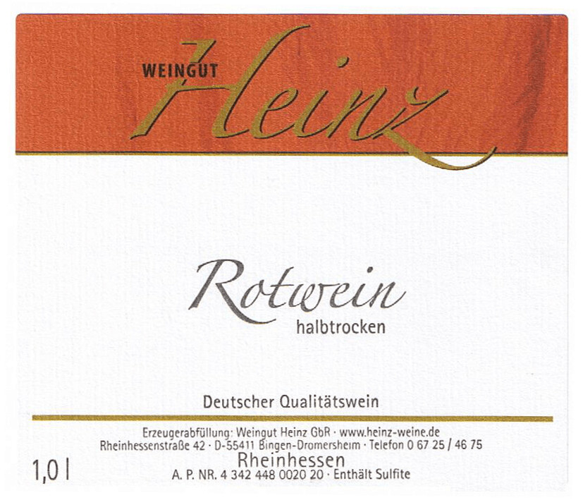 Rotwein halbtrocken