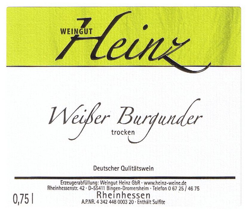 2025 Weißer Burgunder trocken
