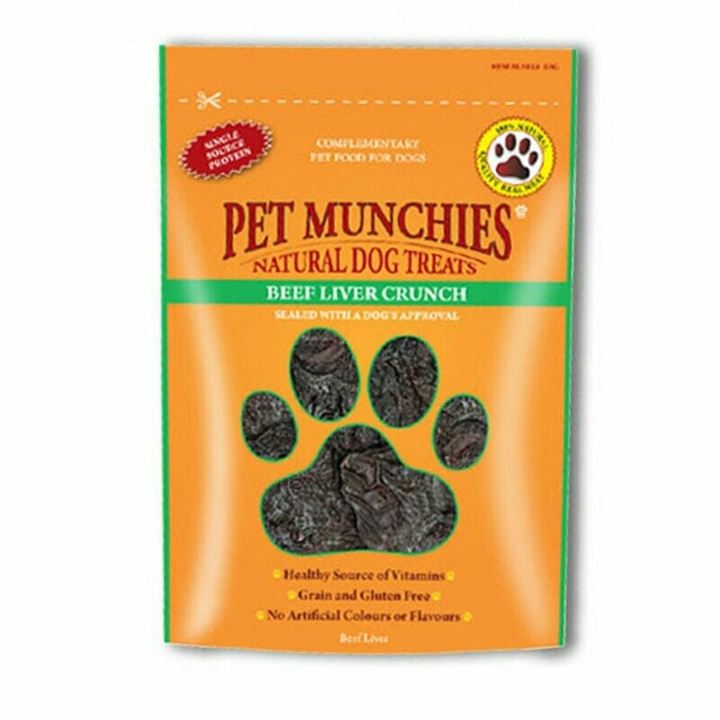 Pet Munchies Beef Liver Crunch 90g