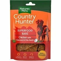 Country Hunter Superfood Bars Chicken with Coconut & Chia Seeds 100g