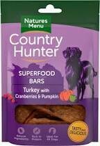 Country Hunter Superfood Bars Turkey with Cranberries & Pumpkin 100g