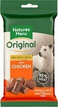 Natures Menu Real Meaty Treats with Chicken 95% Meat 60g