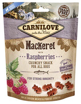 Carnilove Mackerel With Raspberries Crunchy Snack 200g
