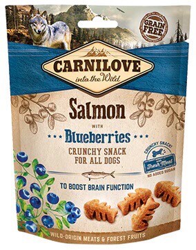 Carnilove Salmon With Blueberries Crunchy Snack 200g