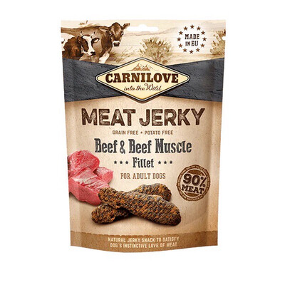 Carnilove Meat Jerky Lamb With Salmon Fillet 100g