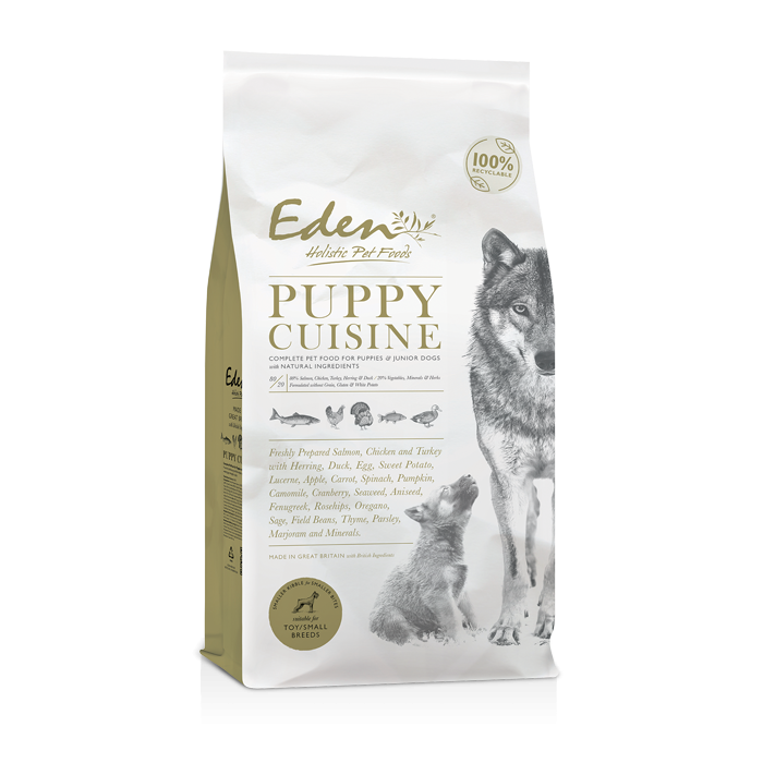 Eden Puppy Cuisine Small Kibble 2kg
