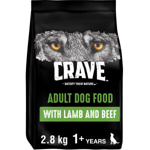 Crave Dry Dog Grain Free Lamb & Beef 2.8kg