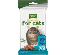 Natures Menu Especially For Cats Salmon & Trout Treats 60g