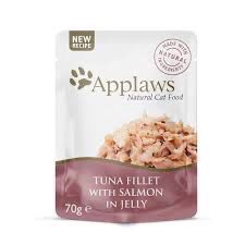 Applaws Tuna Fillet With Salmon In A Tasty Jelly 70g
