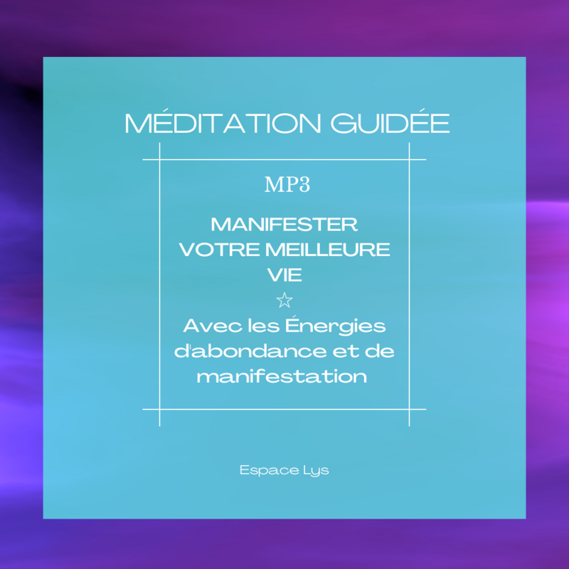 Méditation guidée: MANIFESTER VOTRE MEILLEURE VIE Méditation guidée: MANIFESTER VOTRE MEILLEURE VIE