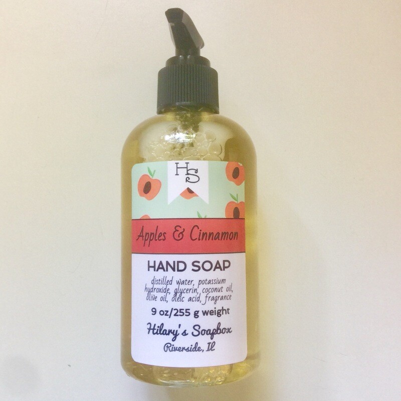 Apples &amp; Cinnamon Liquid Hand Soap