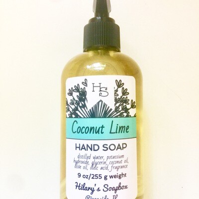 Coconut Lime Liquid Hand Soap
