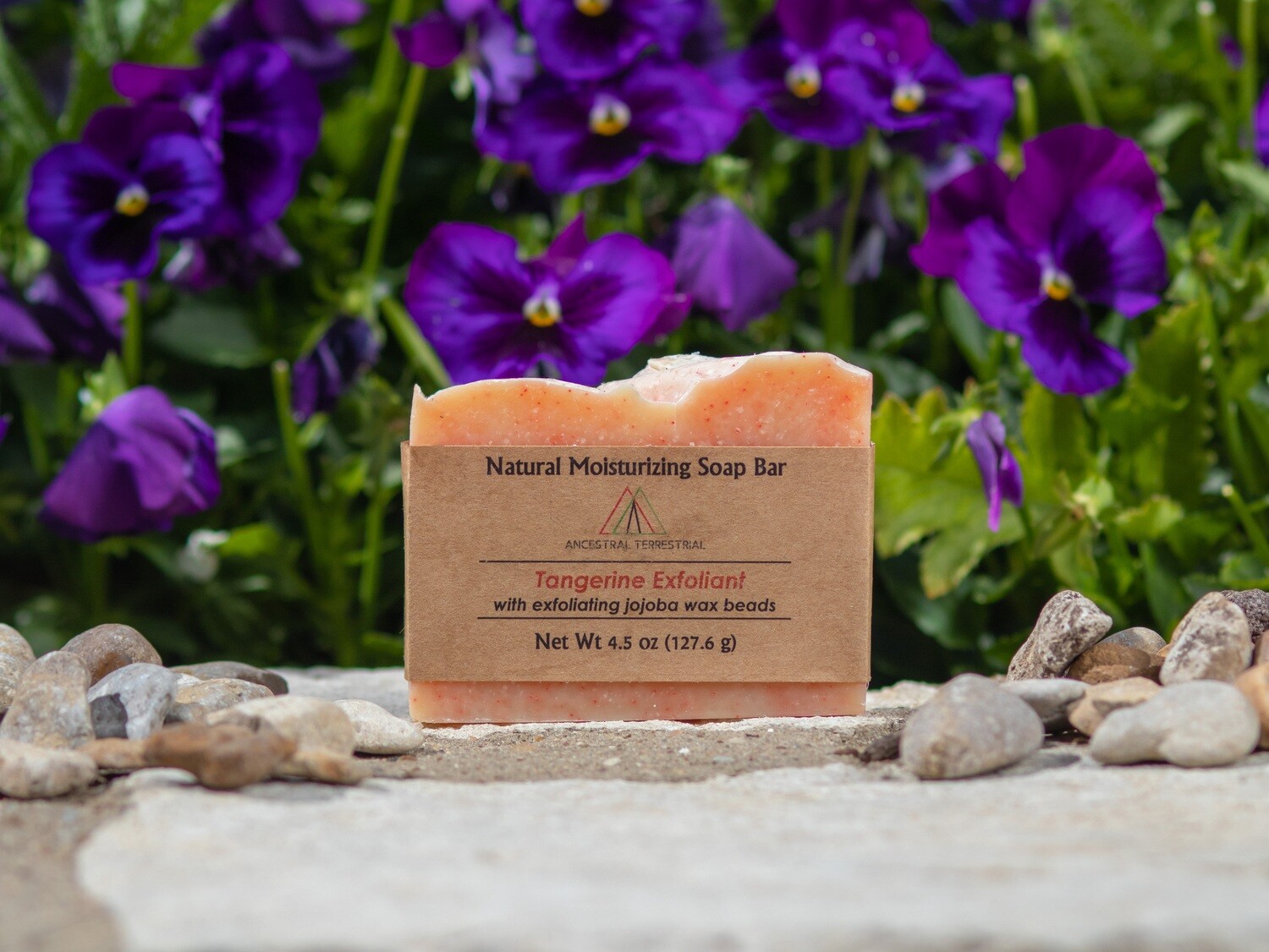 Tangerine Exfoliant Natural Moisturizing Bar