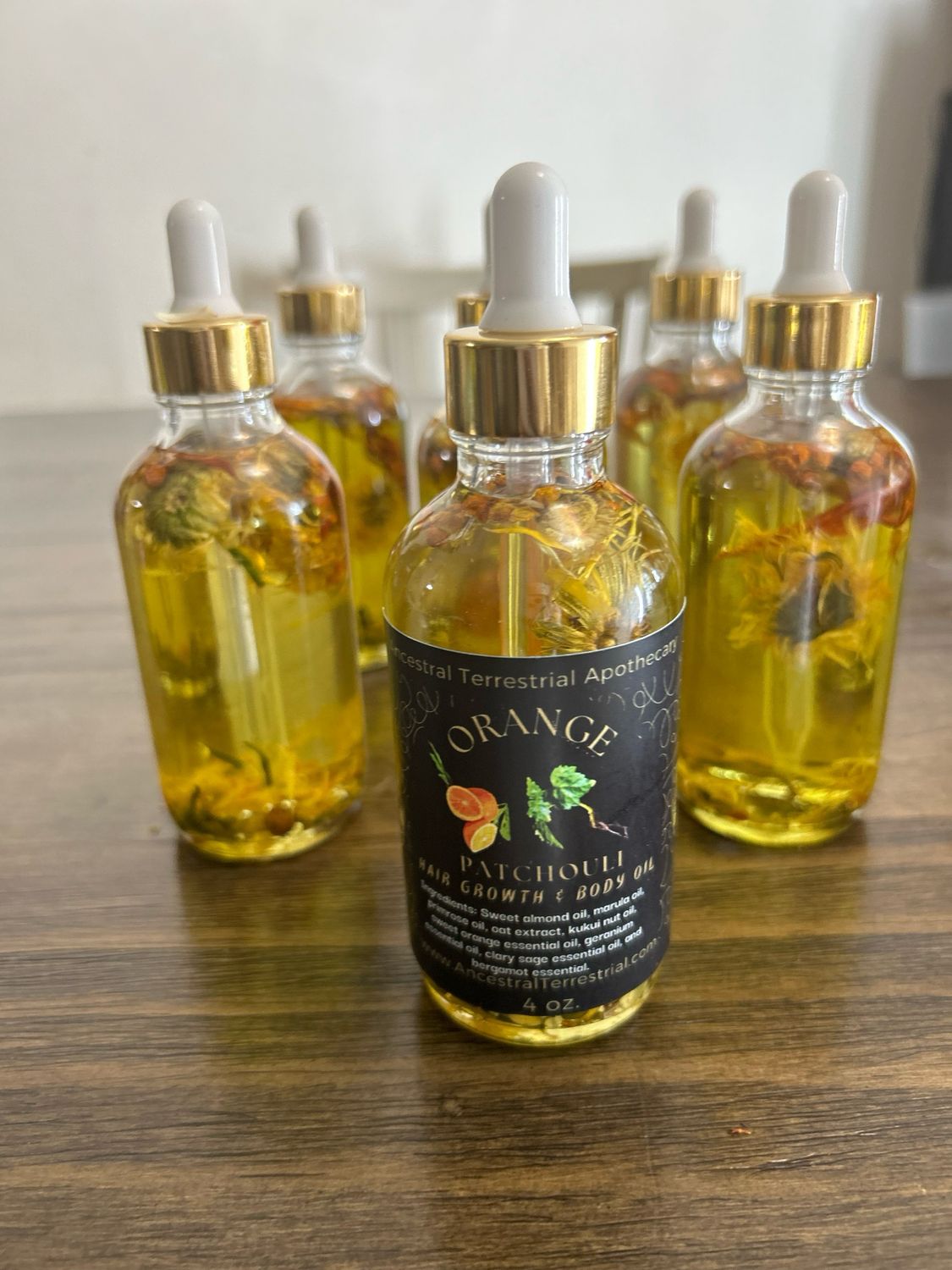 1 Orange Patchouli Nourishing Oil