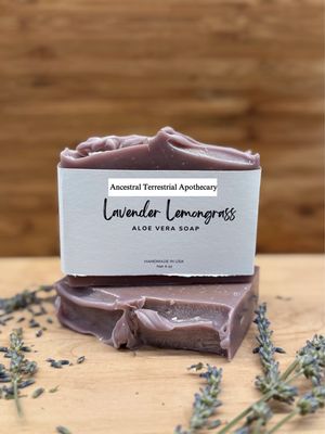 Lavender Lemongrass Aloe Vera Soap