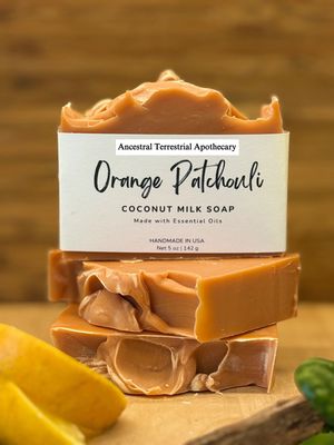 Orange Patchouli Coconut Milk Soap