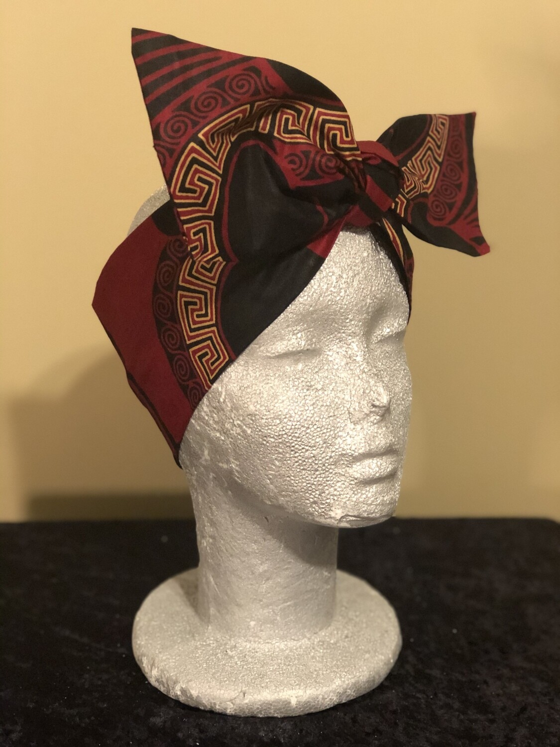 Tiara Maroon Black Gold Tiara Maroon Black Gold