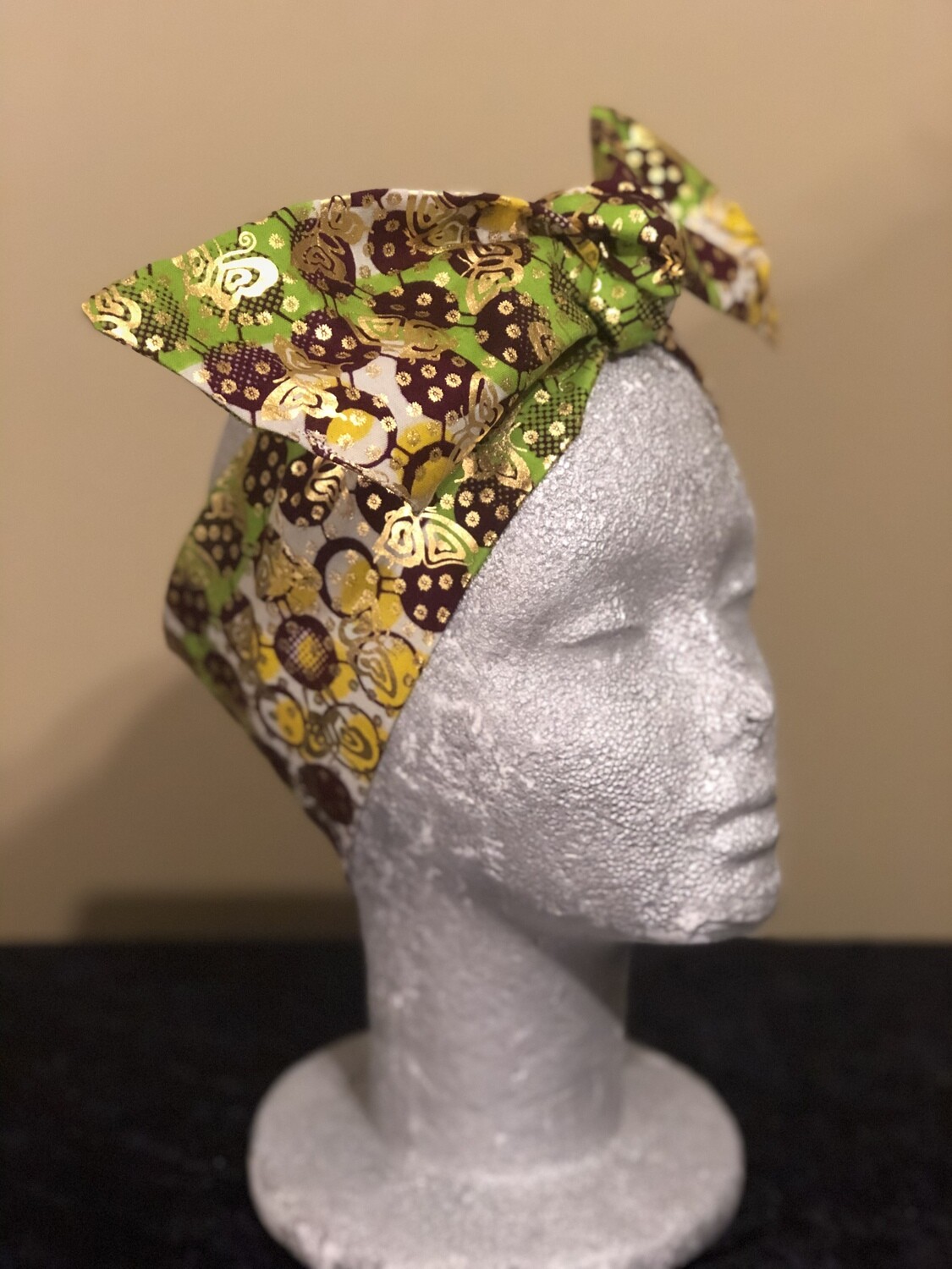 Tiara - Green/Brown Metallic Gold Butterfly Tiara - Green/Brown Metallic Gold Butterfly