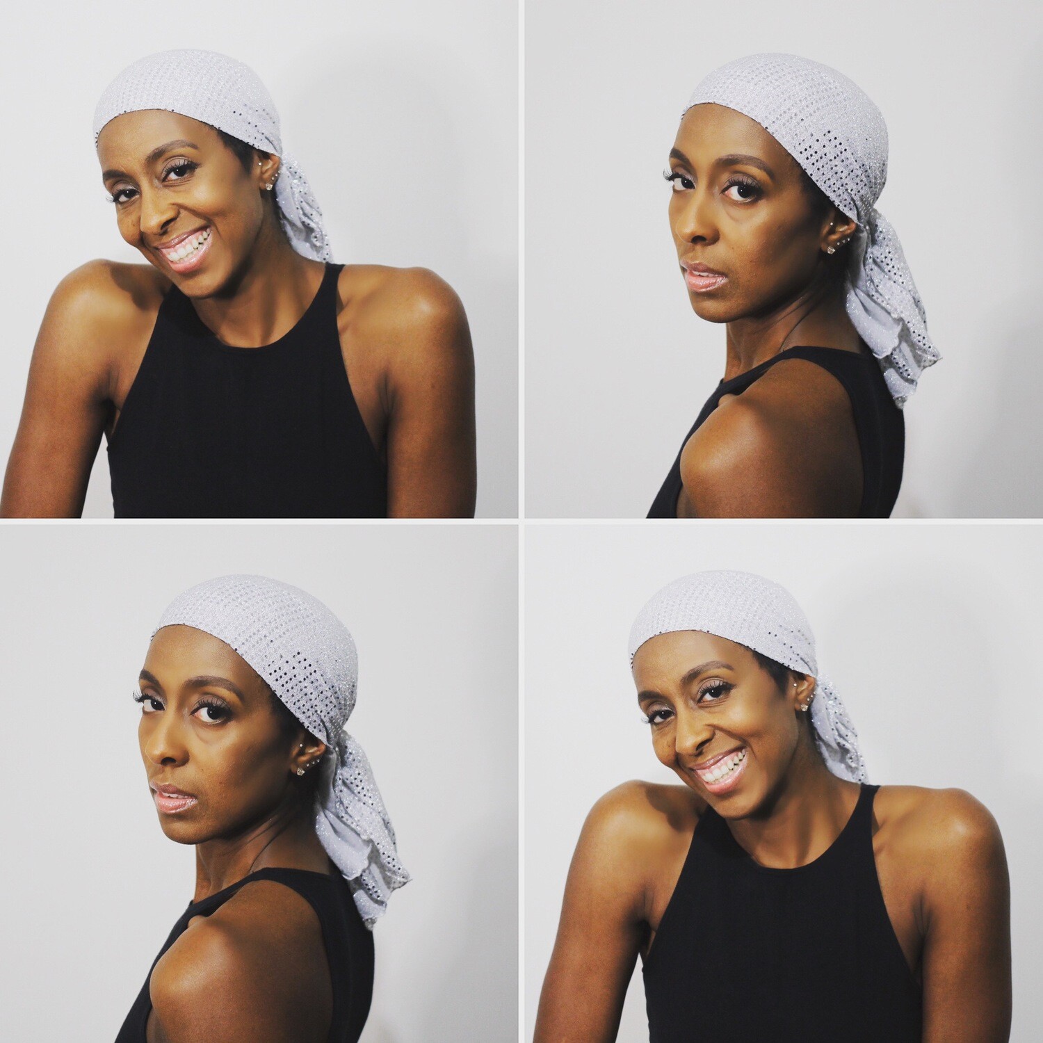 Sequin Head Scarf Sequin Head Scarf