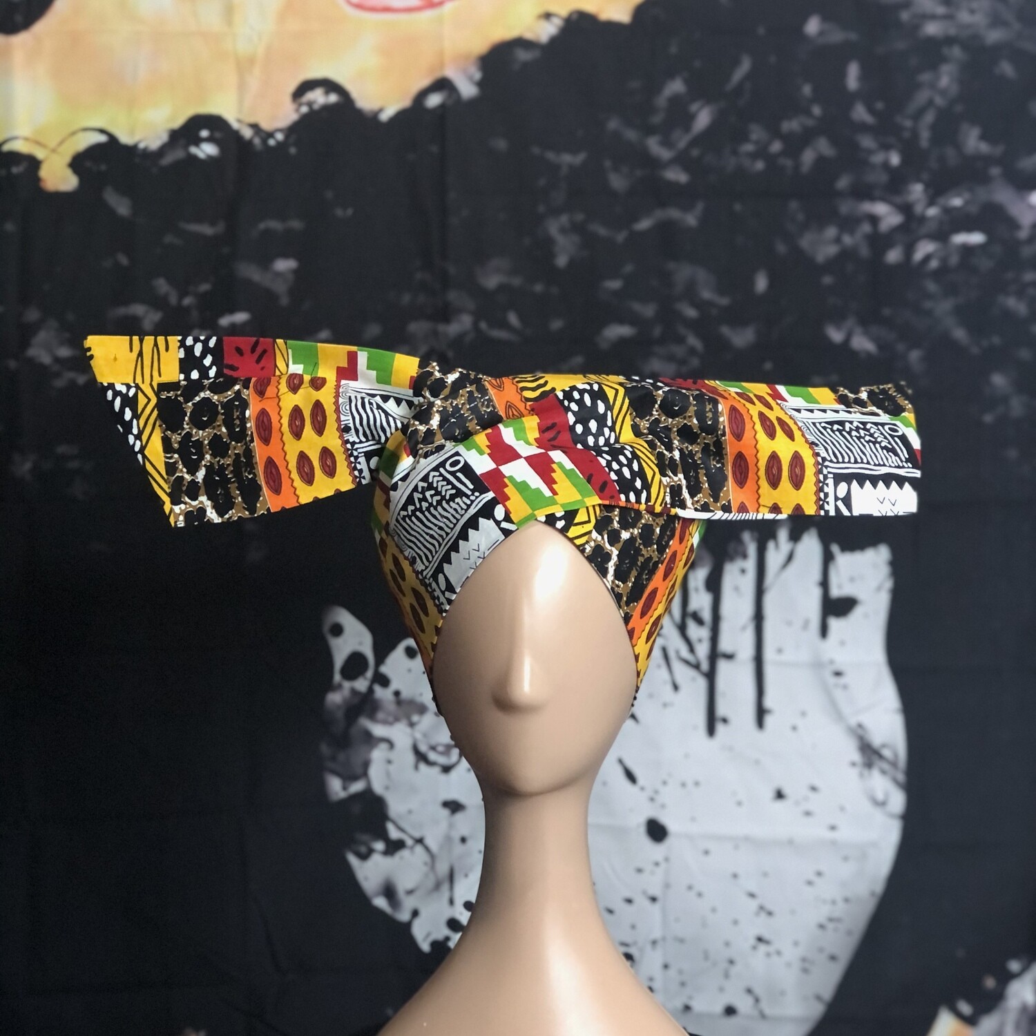 Tiara - African Patchwork Tiara - African Patchwork