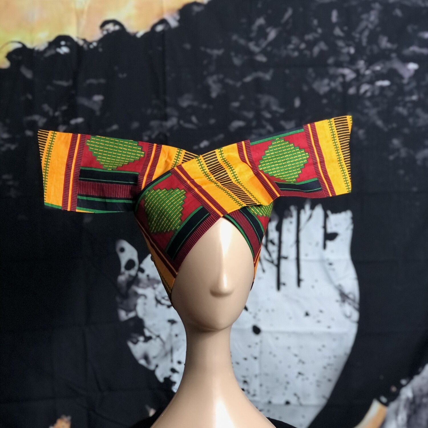 Tiara - African Print Kente Tiara - African Print Kente