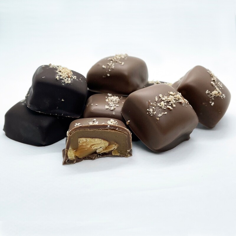 Almond Caramel Squares