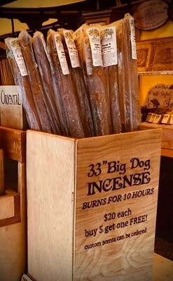33" Big Dog Incense