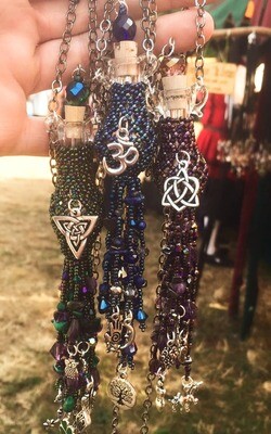 OIL BOTTLE NECKLACES