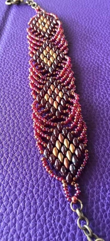 Superduo Diamond Bracelet