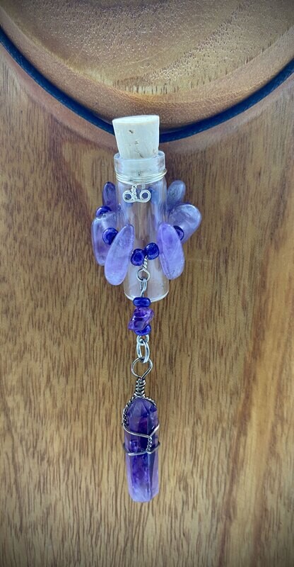 1/2 Dram Single Charm Stonewrapped Bottle