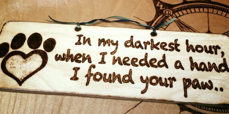 Wood Plaque 4&quot; x 12&quot;