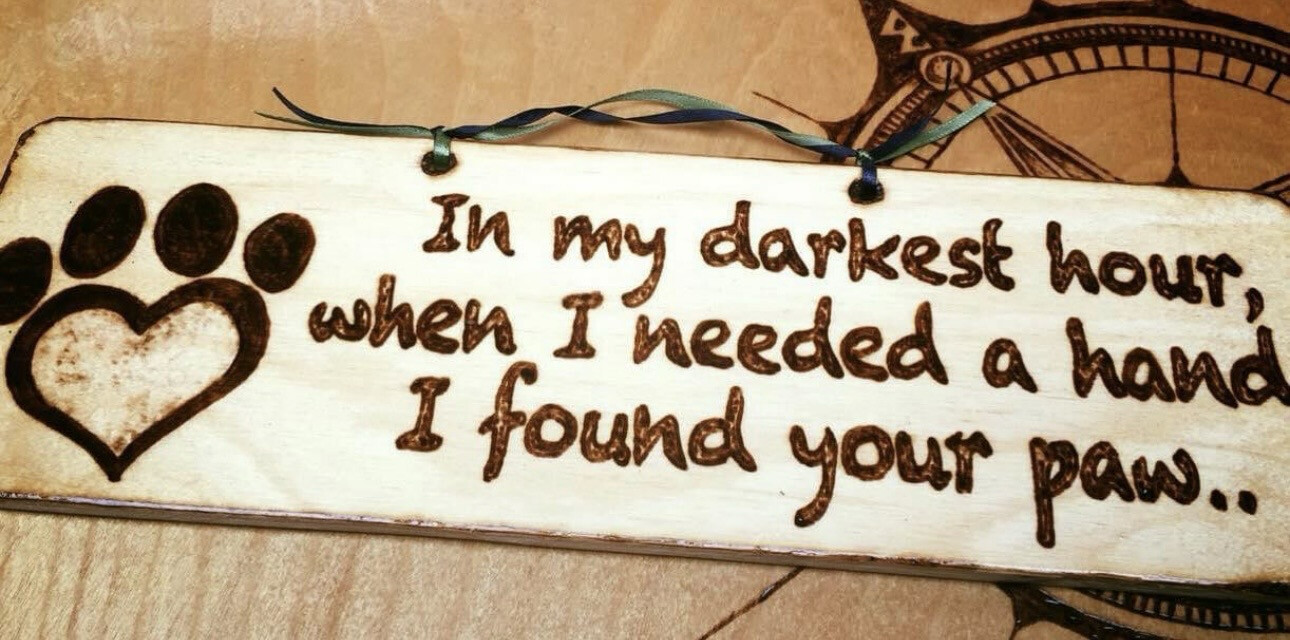 Wood Plaque 4&quot; x 12&quot;