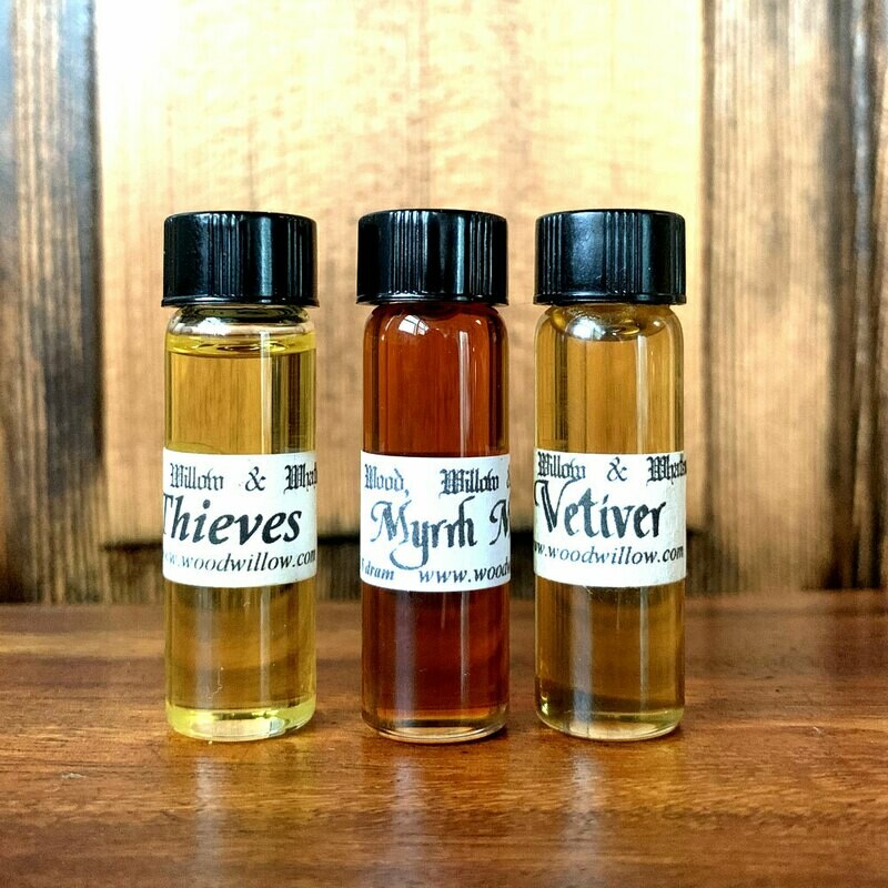 1.5 Dram Oil Vial (Pack of 3)