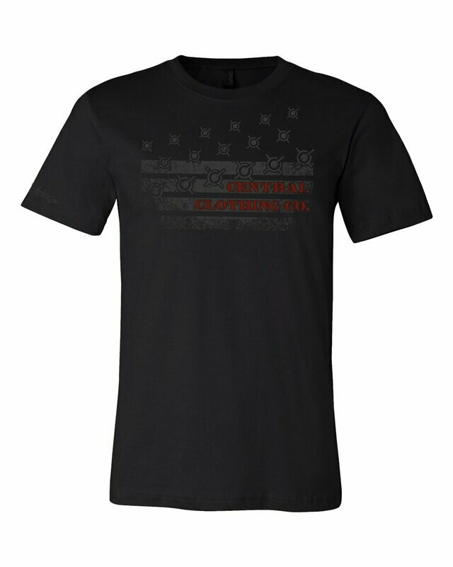 Stars and Stripes Tee - Black