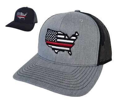 Thin Red Line USA Trucker Hat