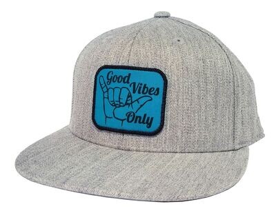 Good Vibes Only Flatbill Flexfit Hat