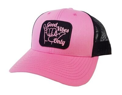 Good Vibes Only Low-Pro Trucker