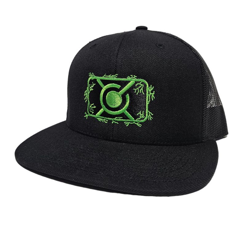 Electrified Logo Flatbill Trucker Hat