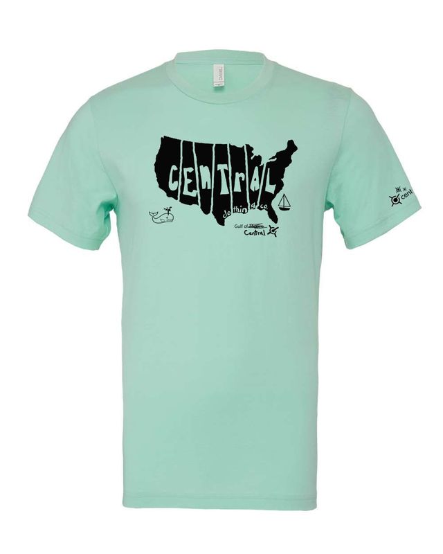 Central USA Tee - Mint