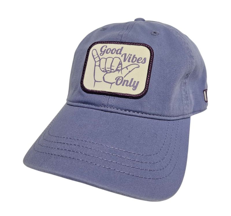 Good Vibe Only "Dad" Hat - Lavender
