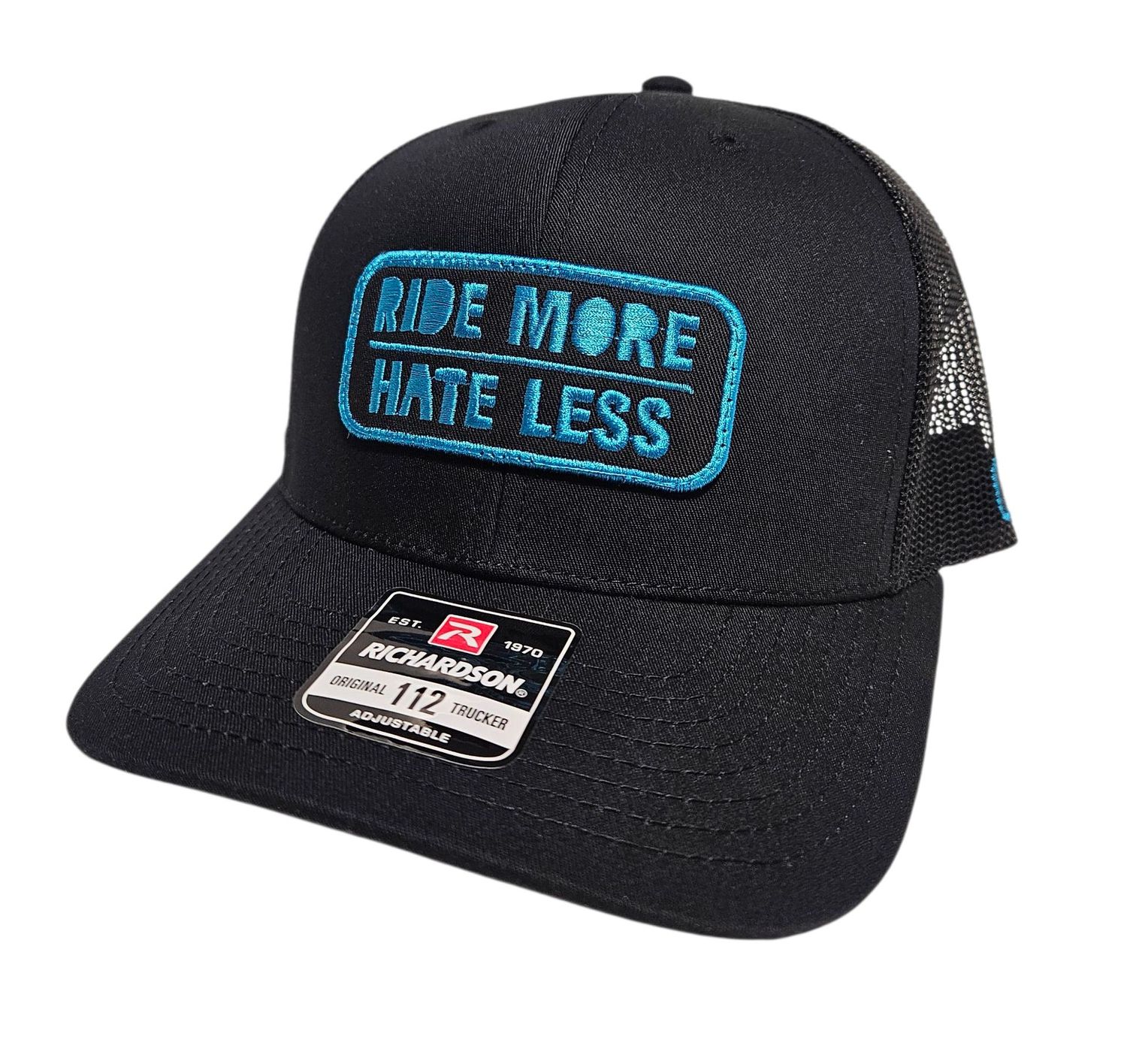 Ride More Hate Less Trucker Hat Ride More Hate Less Trucker Hat