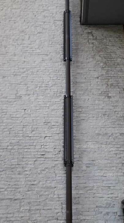 Grimpo K per tubi da 33/48/60 mm.